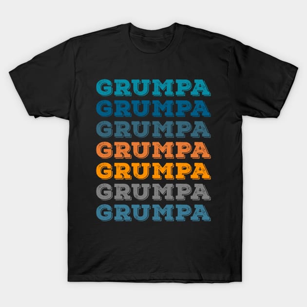 Vintage Grumpa T-Shirt by OpalEllery